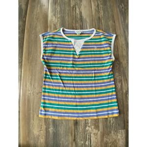Lily's of Beverly Hills Striped Blouse, Size S